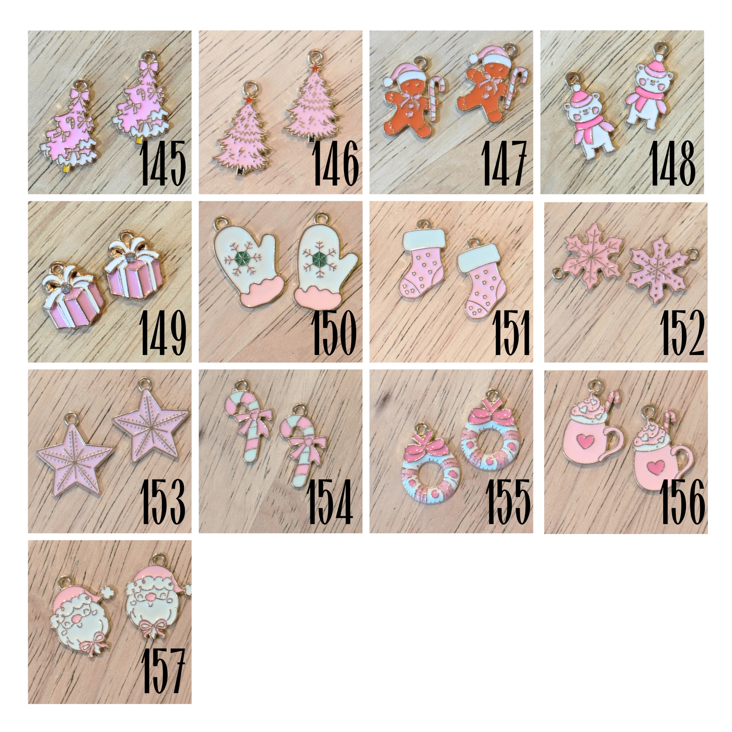 New! Custom Charm Metal Bookmark