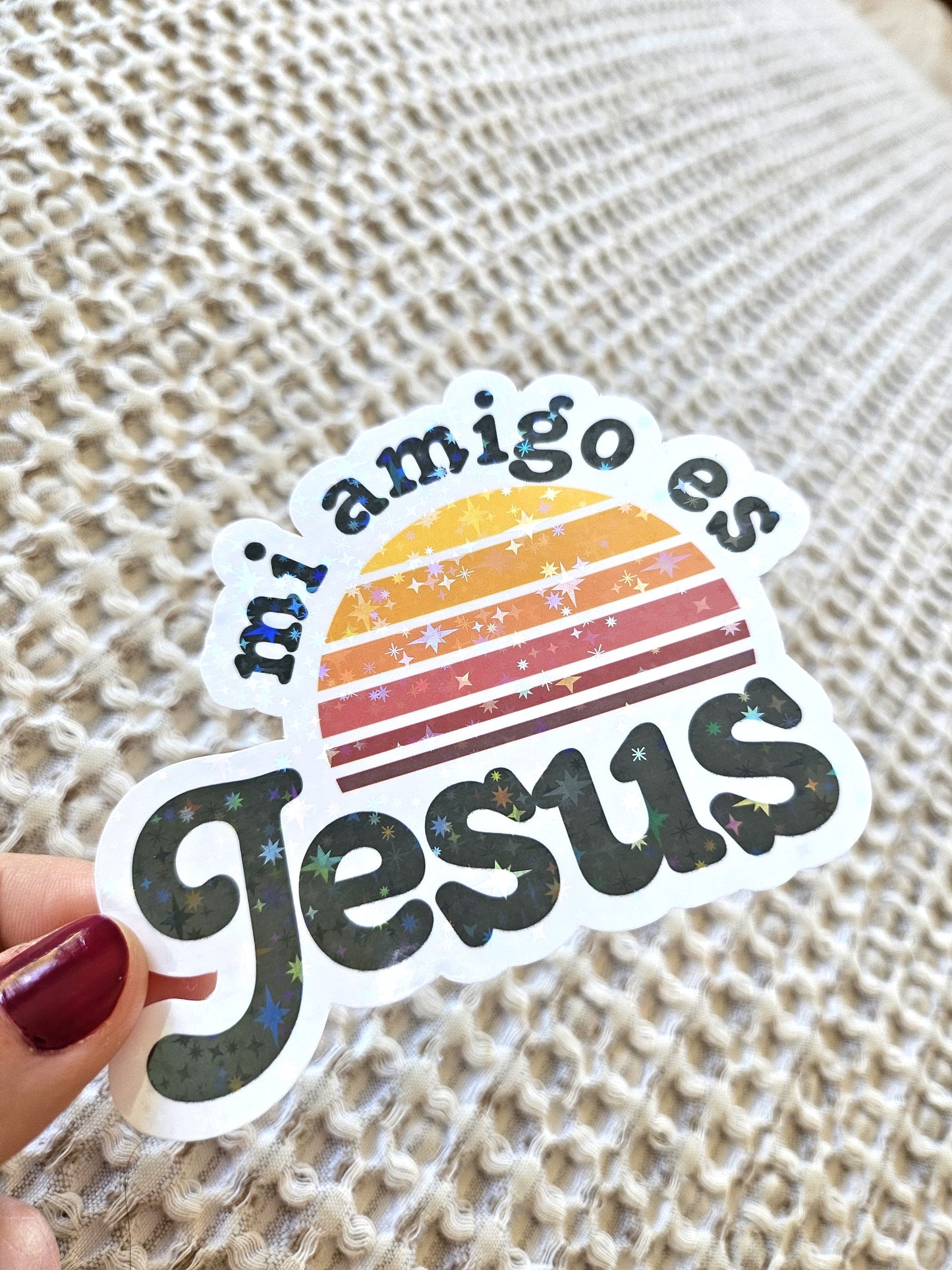 Jesus Amigo Sticker