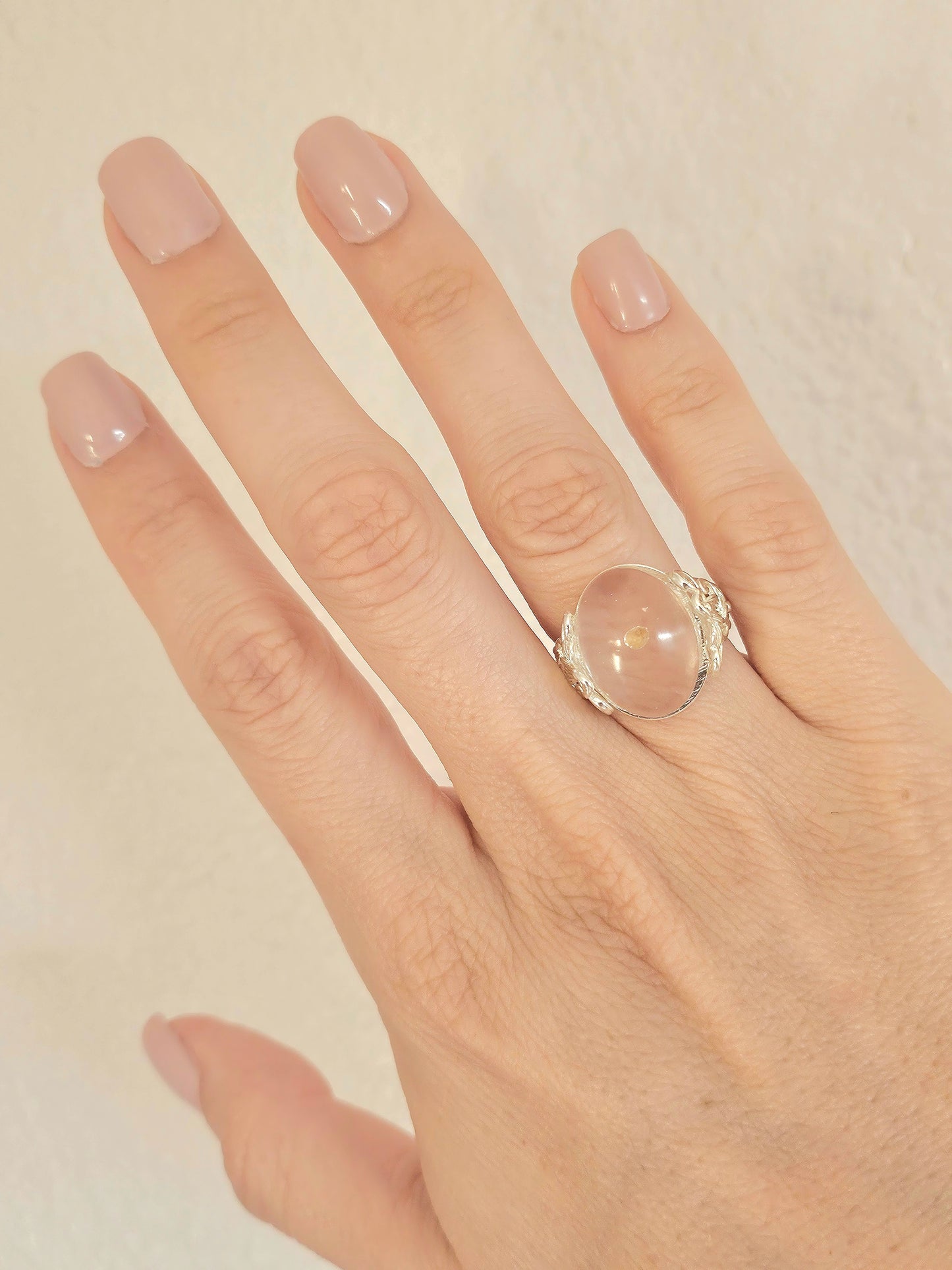 Oval Mustard Ring