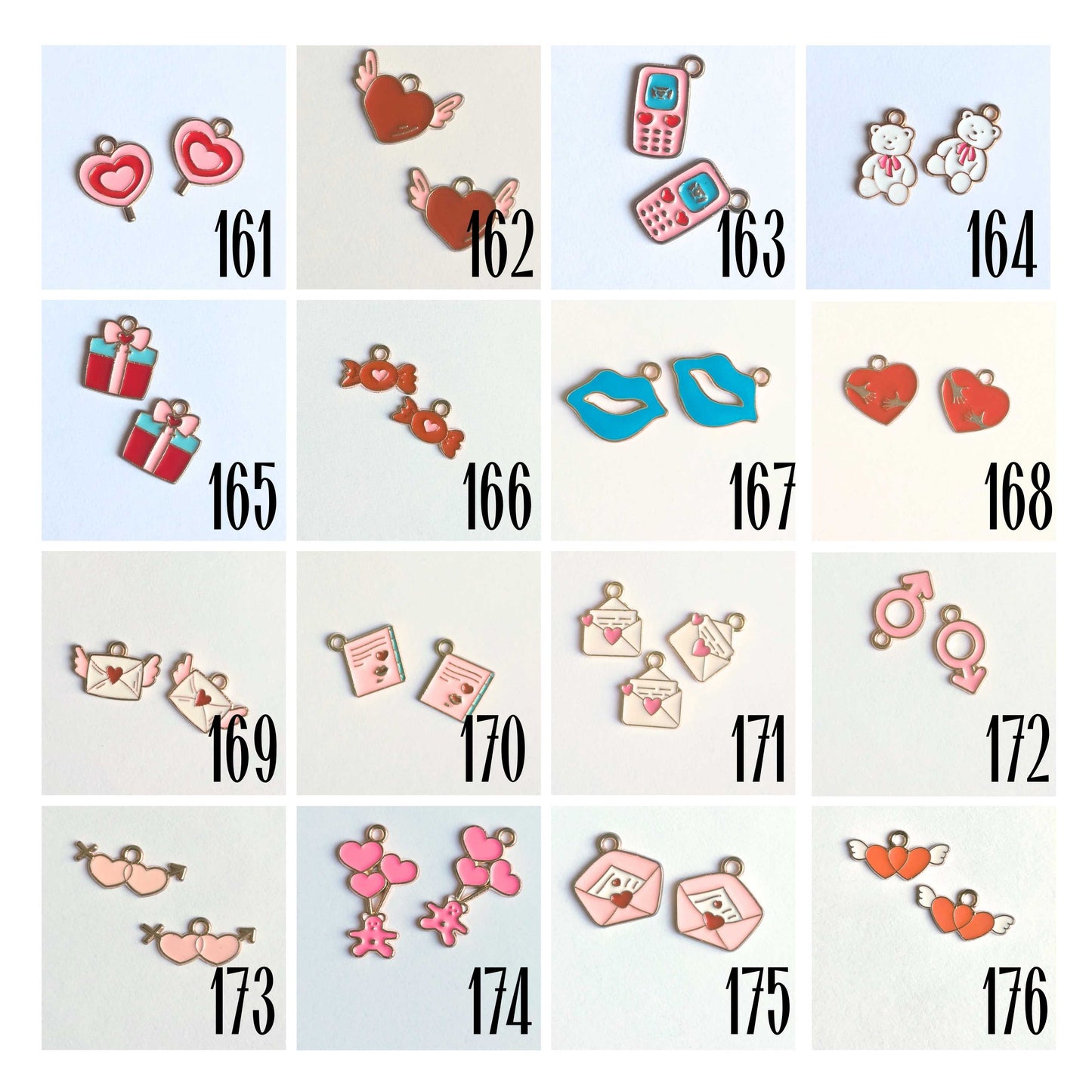 New! Custom Charm Metal Bookmark