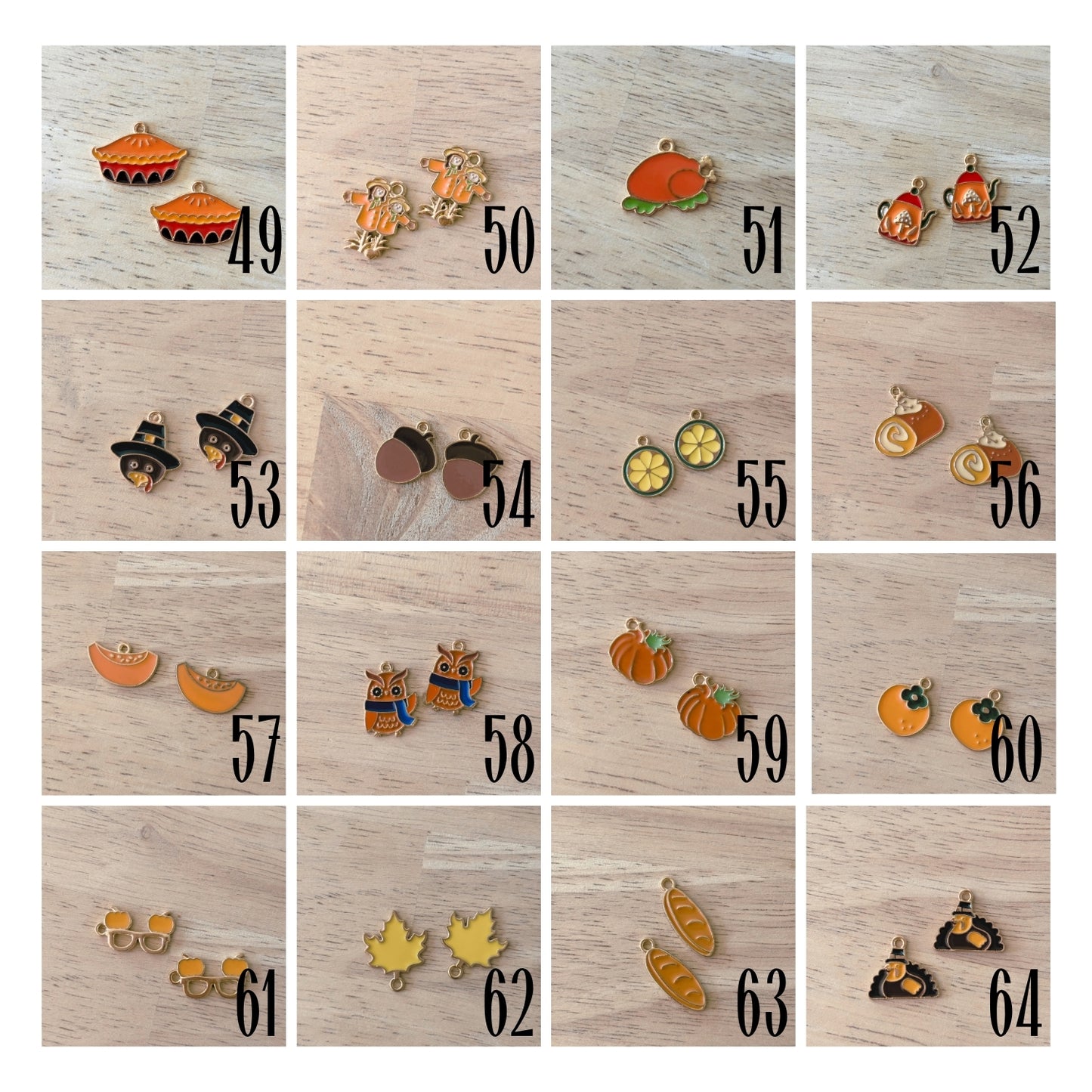 New! Custom Charm Metal Bookmark